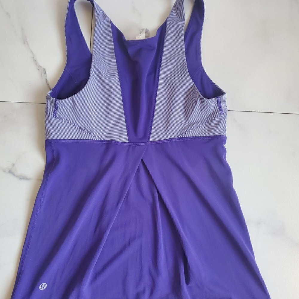 Lululemon Run Ta Ta Topper Wee Stripe Bruised Ber… - image 6